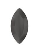 Navette 12x6mm Jet Hematite