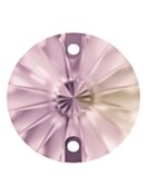 Rivoli sew-on stone flat 2 hole 10mm Violet
