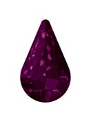 Pearshape 10x6mm Fuchsia