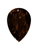 Drop 6x4mm Smoked Topaz