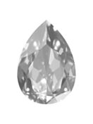 Drop 25x18mm Crystal