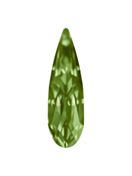 Raindrop 10x3mm Olivine