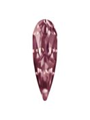 Raindrop 20x6mm Light Amethyst