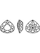 Wide Pear 15.5x14mm Hyacinth