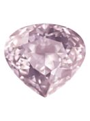 Wide Pear 15.5x14mm Rosaline