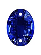 Oval sew-on stone flat 2 hole 16x11mm Montana