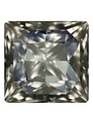 Princess Square 10mm Crystal Satin