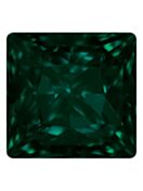 Princess Square 10mm Emerald
