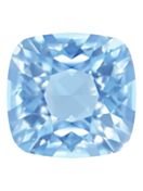 Round Square 8mm Light Sapphire