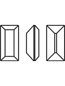 Baguette 10x3mm Crystal Sun