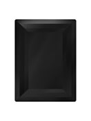 Step Cut Baguette 10x8mm Jet