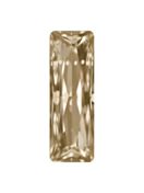 Princess Baguette 30x10mm Crystal Golden Shadow