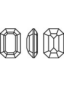 Step Cut Octagon 12x10mm Rose