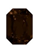 Octagon 14x10mm Smoked Topaz