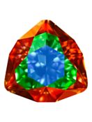 Trilliant 17mm Crystal Bermuda Blue