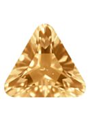 Triangle 10mm Light Topaz