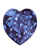 Antique Heart 11x10mm Tanzanite