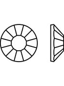 Rose Hotfix Rhinestone lead free ss6 Jet HF (AU010)