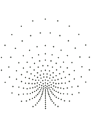 Hotfix Rhinestone Ornament Transfer "Peacock"