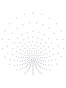 Hotfix Rhinestone Ornament Transfer "Peacock" ss6 160x161mm Crystal AB HF (AU011AB)