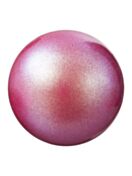 Pearl Round Semi 5mm Pearlescent Red