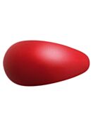 Pearl Pearshape 10x6mm Red