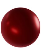 Crystal Round Pearl 6mm Crystal Red Coral Pearl