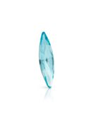 Maxima Slim Navette 15x4mm Aqua Bohemica F
