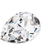 Maxima Pearshape 301 10x7mm Crystal F
