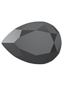 Maxima Pearshape 301 10x7mm Jet Hematite