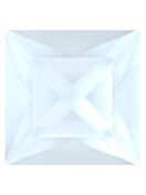 Maxima Square 5x5mm White Opal F