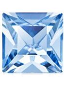 Maxima Square 5x5mm Light Sapphire F
