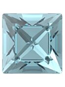 Maxima Square 6x6mm Aqua Bohemica F