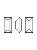 Baguette 5x2.5mm Siam F