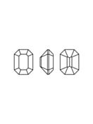 Octagon 8x4mm Siam F