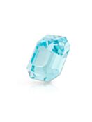 Maxima Octagon 10x8mm Aqua Bohemica F