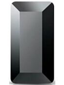 Baguette Maxima Rhinestone 4x2mm Jet