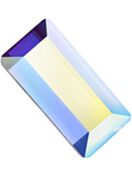 Baguette Maxima Hotfix Rhinestone 4x2mm Crystal AB HF