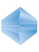 Bicone Crystal Bead 4mm Sapphire Matt