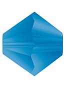 Bicone Crystal Bead 4mm Capri Blue Matt