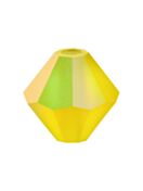 Bicone Crystal Bead 4mm Citrine AB Matt