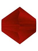 Bicone Crystal Bead 4mm Siam Matt
