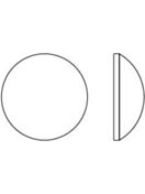 Cabochon Hotfix Half-Perl