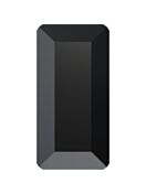 Baguette Hotfix Rhinestone 5x2.5mm Jet HF