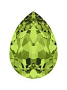 Pear Fancy Stone 14x10mm Olivine F