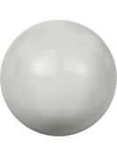 Crystal Round Pearl 6mm Crystal Pastel Grey Pearl